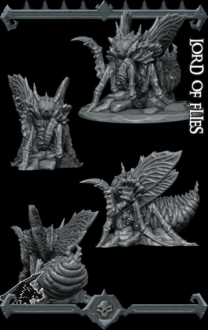 LORD OF FLIES - Miniature -All Sizes | Dungeons and Dragons | Pathfinder | War Gaming