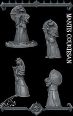 MANTIS COURTESAN - Miniature -All Sizes | Dungeons and Dragons | Pathfinder | War Gaming