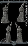 MOURNFUL BOATMAN Humanoid Resin 3D Printed Fantasy Miniature D&D Tabletop RPG