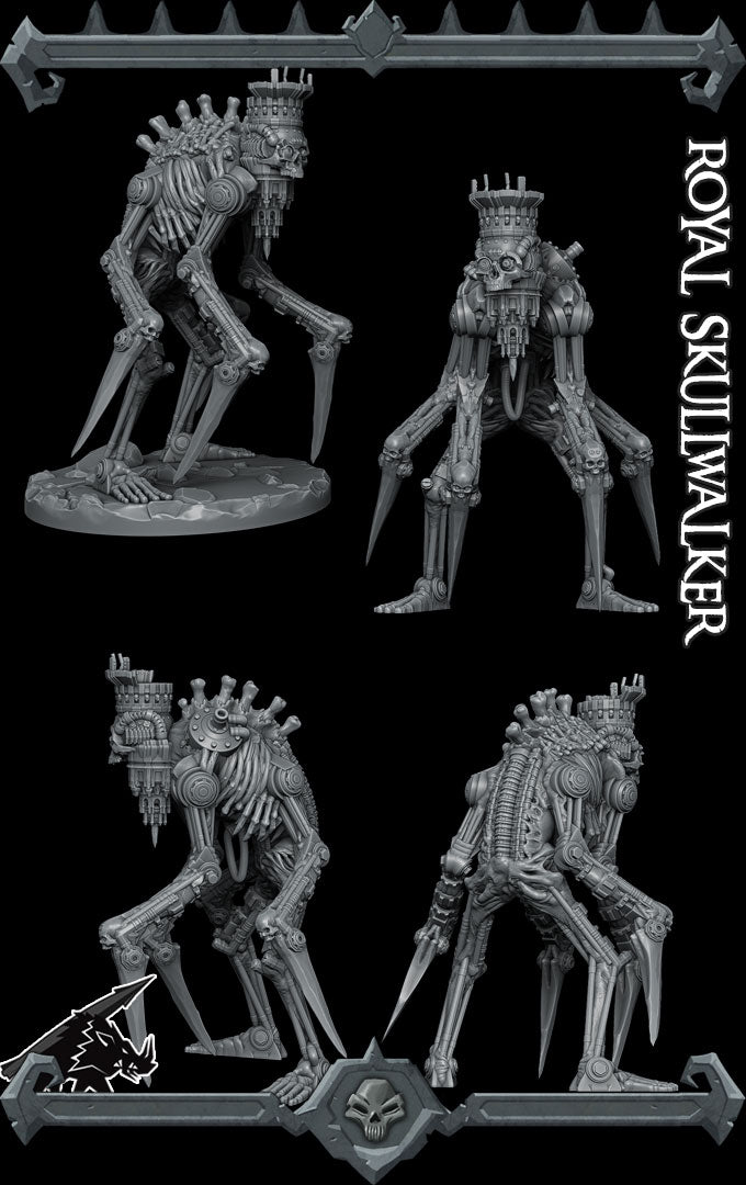 ROYAL SKULLWALKER- Miniature | All Sizes | Dungeons and Dragons | Pathfinder | War Gaming