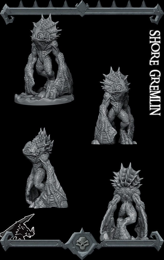 SHORE GREMLIN - Miniature | All Sizes | Dungeons and Dragons | Pathfinder | War Gaming
