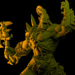 ORC Figure - Gnadug The Bonebreaker | Resin model | Collectible / Wargaming / RPG / Bust