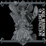 ANGEL MUSHROOM OF DESTRUCTION - Miniature | All Sizes | Dungeons and Dragons | Pathfinder | War Gaming
