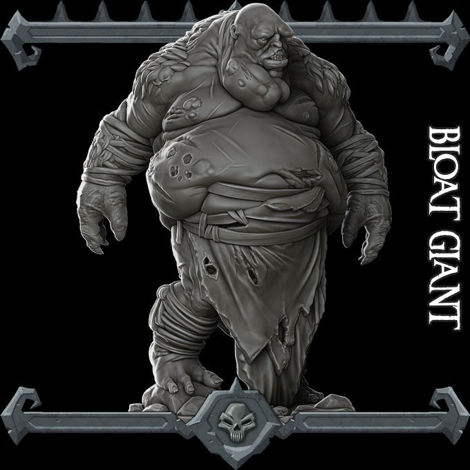 BLOAT GIANT - Miniature -All Sizes | Dungeons and Dragons | Pathfinder | War Gaming