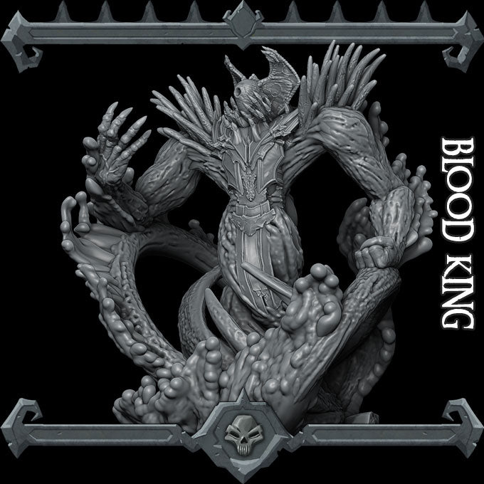 BLOOD KING - Miniature | Dungeons and dragons | Cthulhu | Pathfinder | War Gaming