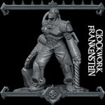 CLOCKWORK FRANKENSTEIN - Miniature | All Sizes | Dungeons and Dragons | Pathfinder | War Gaming