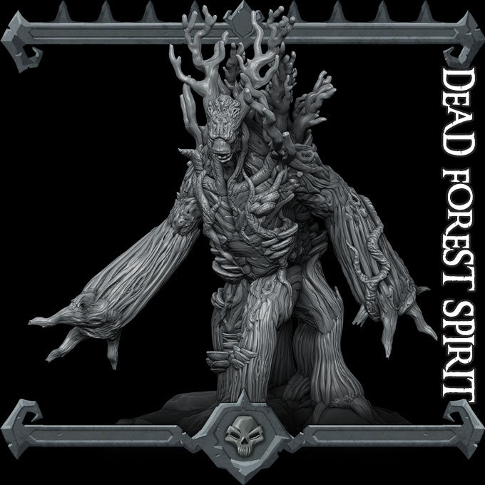 DEAD FOREST SPIRIT- Miniature | Dungeons and Dragons | Pathfinder | War Gaming