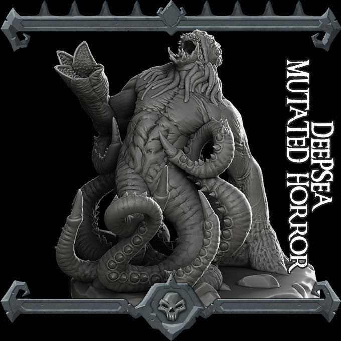 DEEP SEA MUTATED HORROR - Miniature | Dungeons and dragons | Cthulhu | 40k | Pathfinder | War Gaming