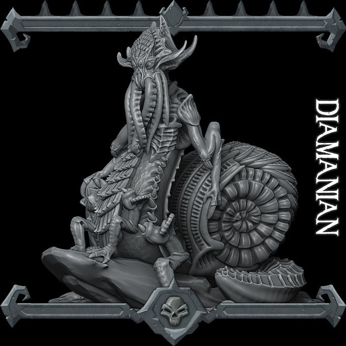 DIAMANIAN - Miniature -All Sizes | Dungeons and Dragons | Pathfinder | War Gaming