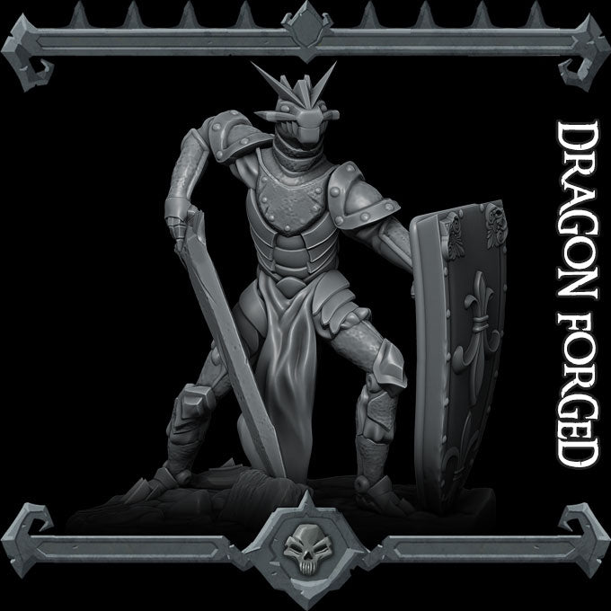 DRAGON FORGED - Miniature | Dungeons and dragons | Cthulhu | Pathfinder | War Gaming