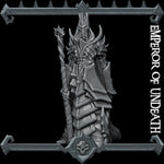 EMPEROR OF UNDEATH - Miniature | All Sizes | Dungeons and Dragons | Pathfinder | War Gaming
