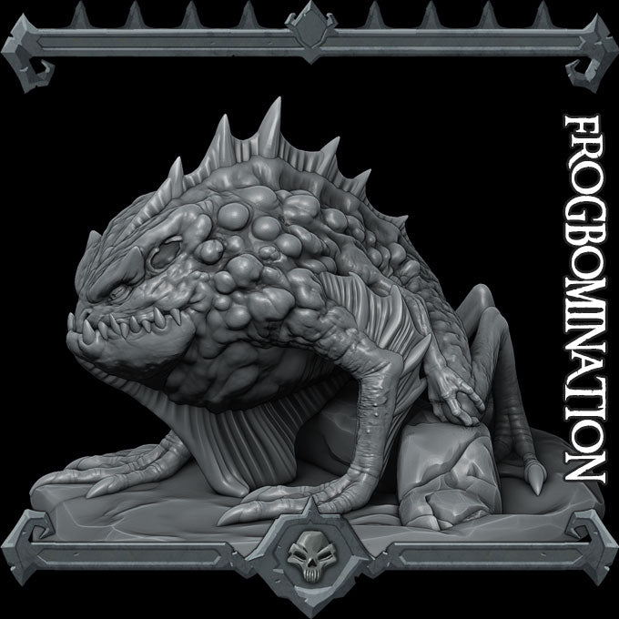 FROGBOMINATION - Miniature | All Sizes | Dungeons and Dragons | Pathfinder | War Gaming
