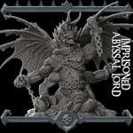 IMPRISONED ABYSSAL LORD - Epic Model | Dungeons and Dragons | Pathfinder | War Gaming