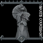 MANTIS COURTESAN - Miniature -All Sizes | Dungeons and Dragons | Pathfinder | War Gaming