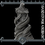 SANDSTORM ANUBIAN - Miniature | All Sizes | Dungeons and Dragons | Pathfinder | War Gaming