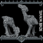 TERROR BIRDS - Miniature -All Sizes | Dungeons and Dragons | Pathfinder | War Gaming