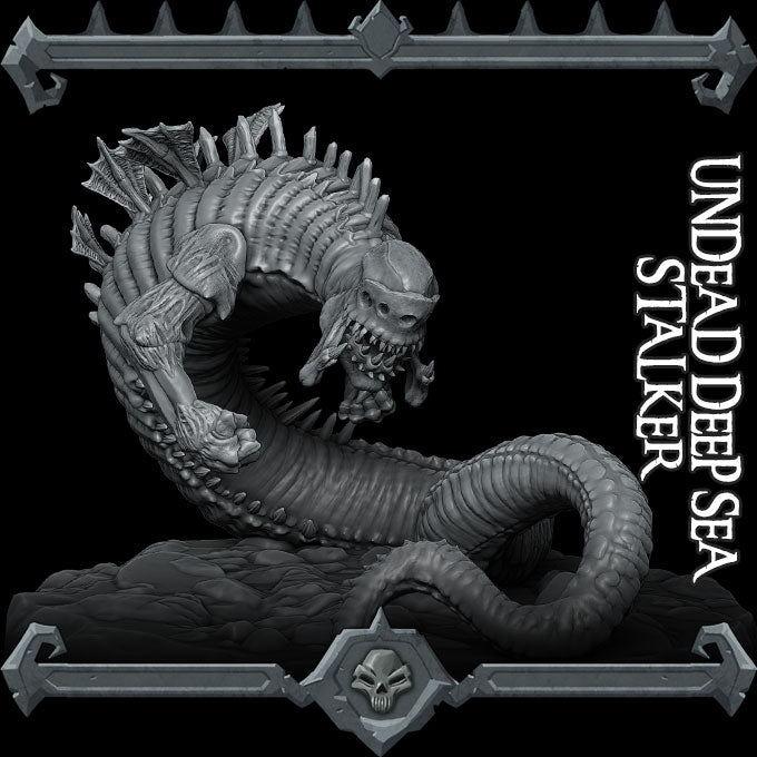 UNDEAD DEEP SEA STALKER - Miniature | Dungeons and Dragons | Pathfinder | War Gaming