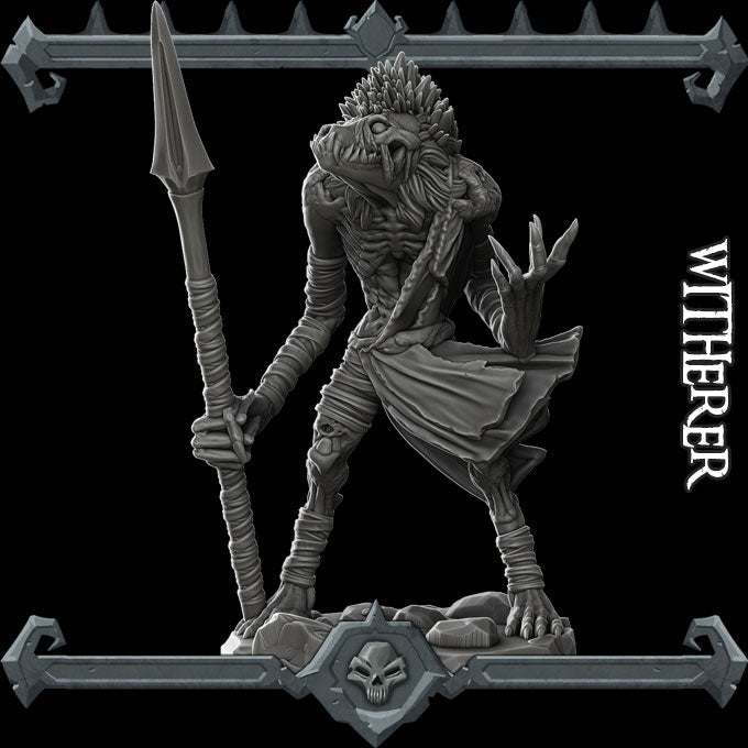 WITHERER - Miniature | All Sizes | Dungeons and Dragons | Pathfinder | War Gaming