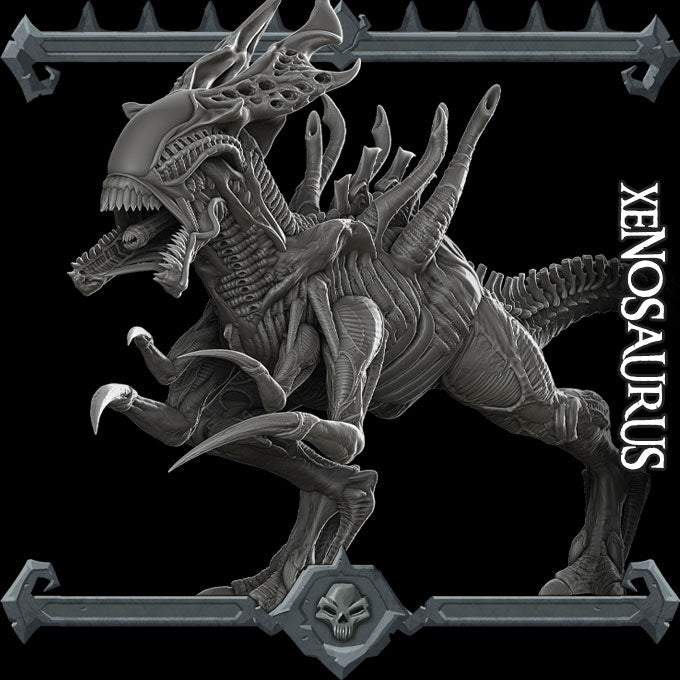 XENOSAURUS - Miniature -All Sizes | Dungeons and Dragons | Pathfinder | War Gaming
