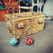 Steampunk Mechanical Deck Box with a twist lock by Digital Taxidermy