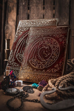 Dungeon Master (Refillable) Real Leather Notebook | Journal | Sketchbook | Campaign Log