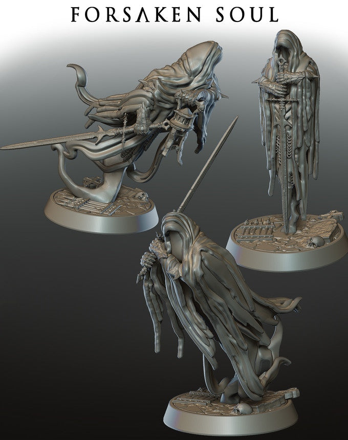 Forsaken Soul | 32mm Scale Resin Model | From the Lost Souls Collection