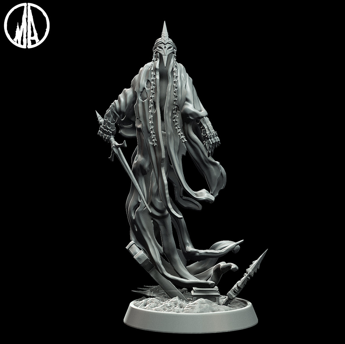 Damned Spirit | 32mm Scale Resin Model | From the Lost Souls Collection