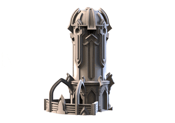 The Game of Destiny - 'Guardian Tower' Dice Tower