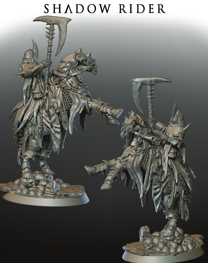 Shadow Rider | 32mm Scale Resin Model | From the Lost Souls Collection