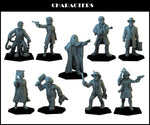 Cthulhu Investigators for Call of Cthulhu RPG & Tabletop Boardgames