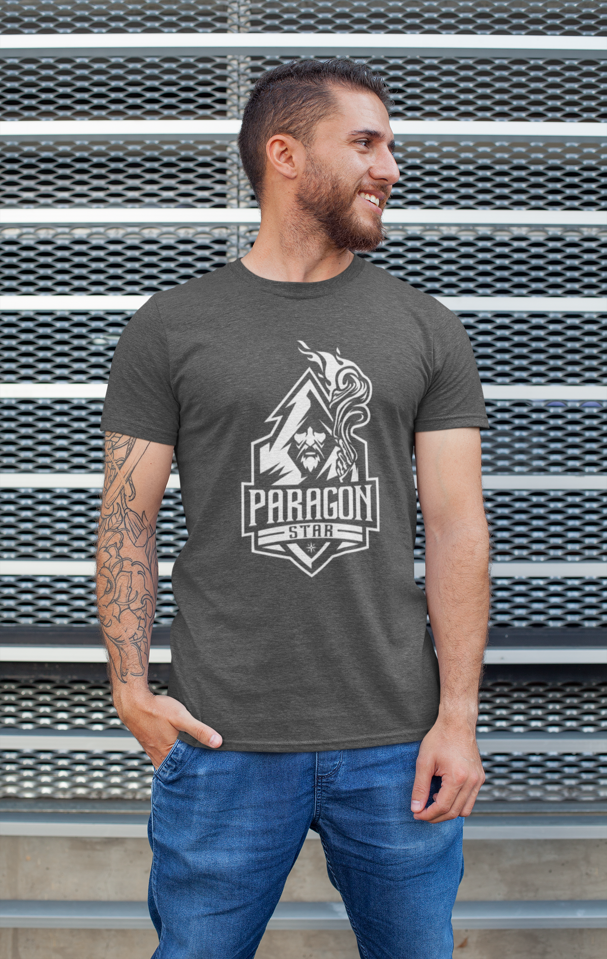 Paragon Star Wizard Themed T Shirt
