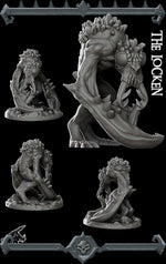The Locken - Miniature -All Sizes | Dungeons and Dragons | Pathfinder | War Gaming