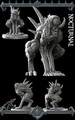 Nocturnal - Miniature -All Sizes | Dungeons and Dragons | Pathfinder | War Gaming