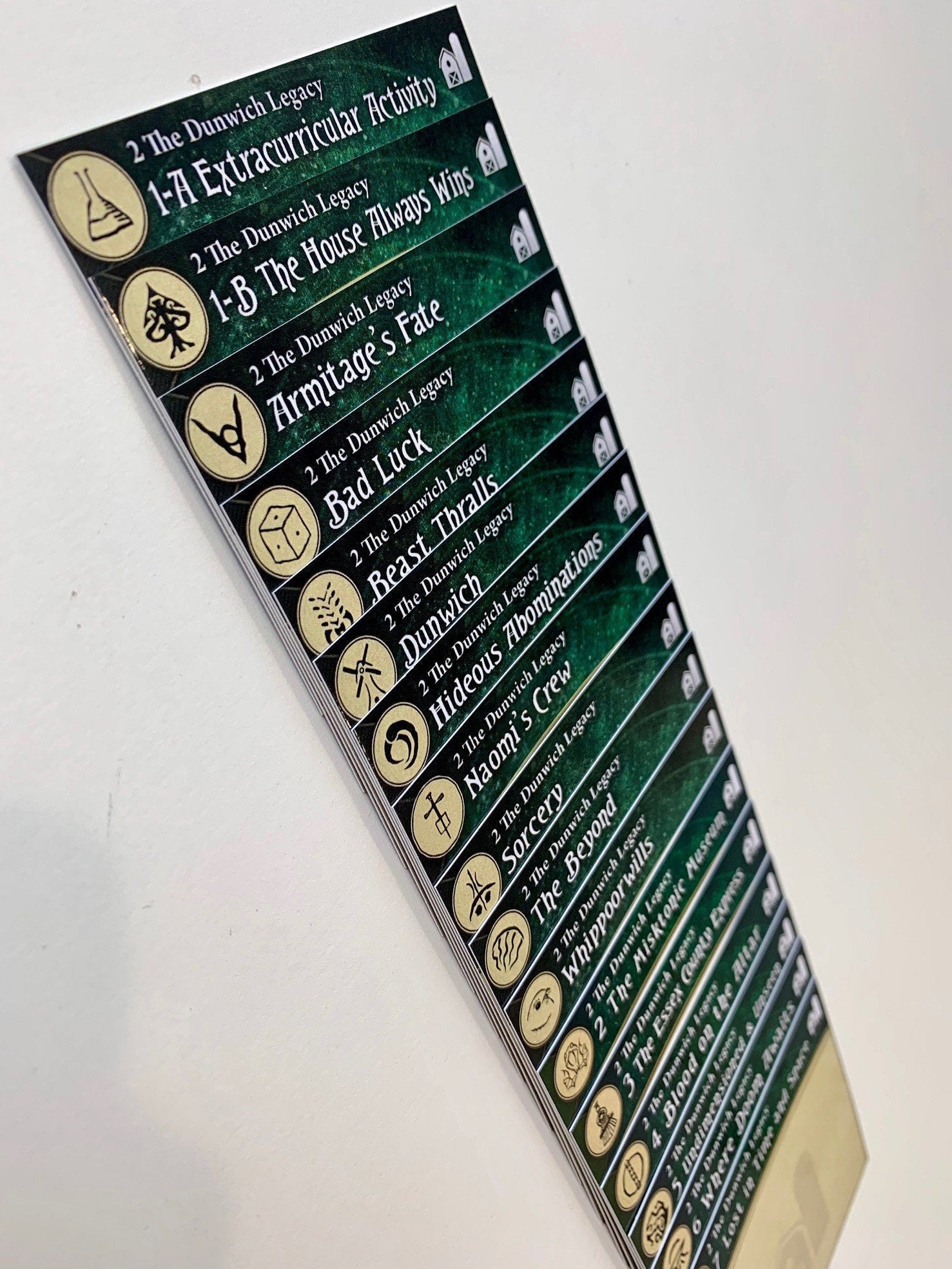 arkham horror card dividers Arkham Horror LCG Deck Box Dividers