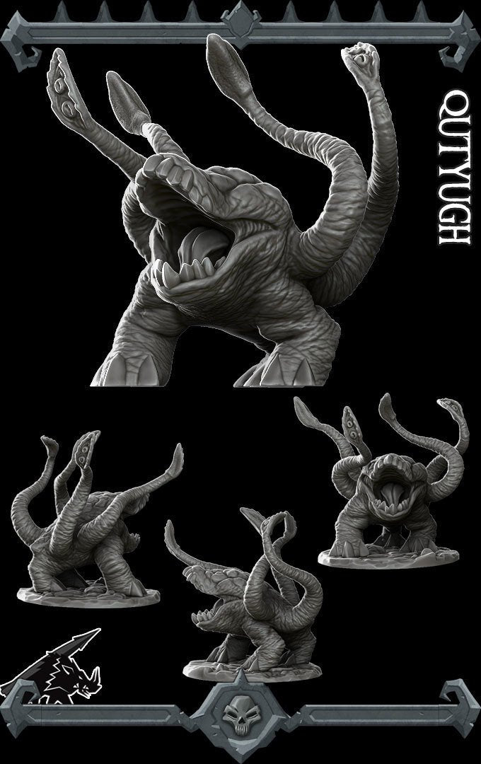 QUTYUGH - Miniature -All Sizes | Dungeons and Dragons | Pathfinder | War Gaming