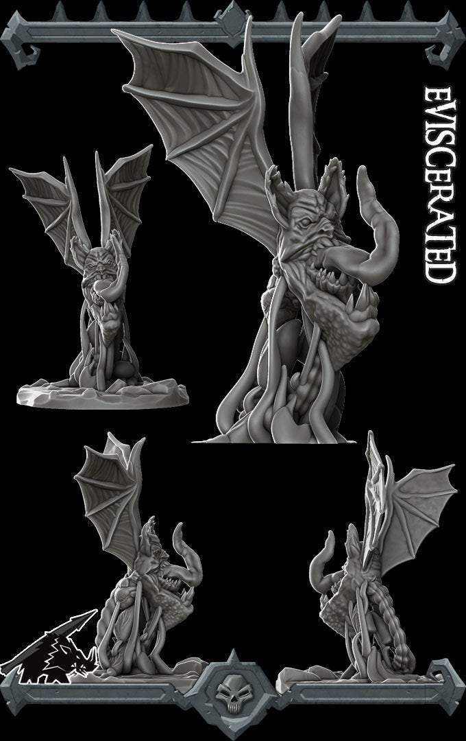 EVISCERATED - Miniature -All Sizes | Dungeons and Dragons | Pathfinder | War Gaming