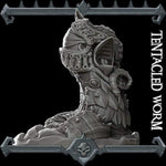 TENTACLED WORM - Miniature -All Sizes | Dungeons and Dragons | Pathfinder | War Gaming