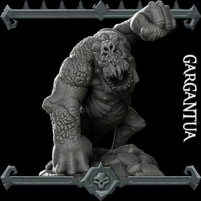 GARGANTUA - Miniature -All Sizes | Dungeons and Dragons | Pathfinder | War Gaming