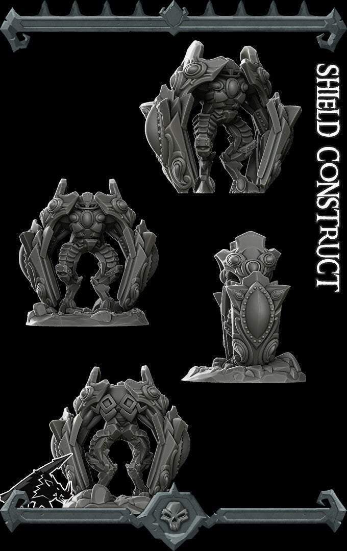 SHIELD CONSTRUCT Construct Miniature | D&D & RPG | Rocket Pig Games ...