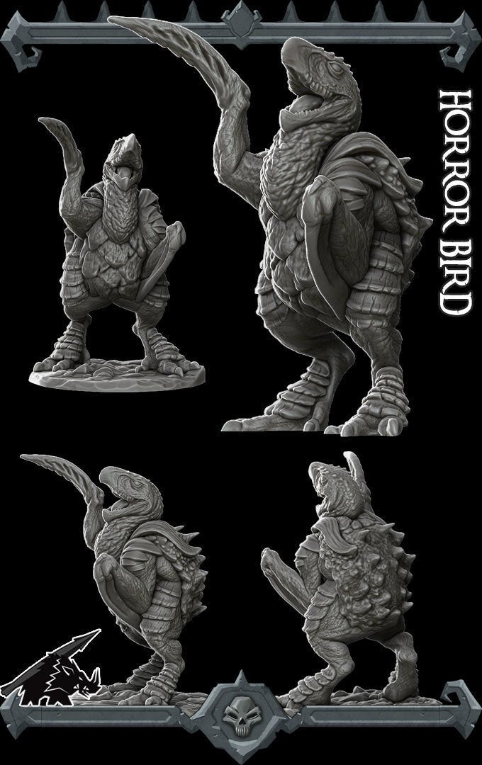 HORROR BIRD - Miniature -All Sizes | Dungeons and Dragons | Pathfinder | War Gaming