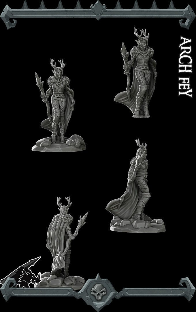 ARCH FEY - Miniature -All Sizes | Dungeons and Dragons | Pathfinder | War Gaming