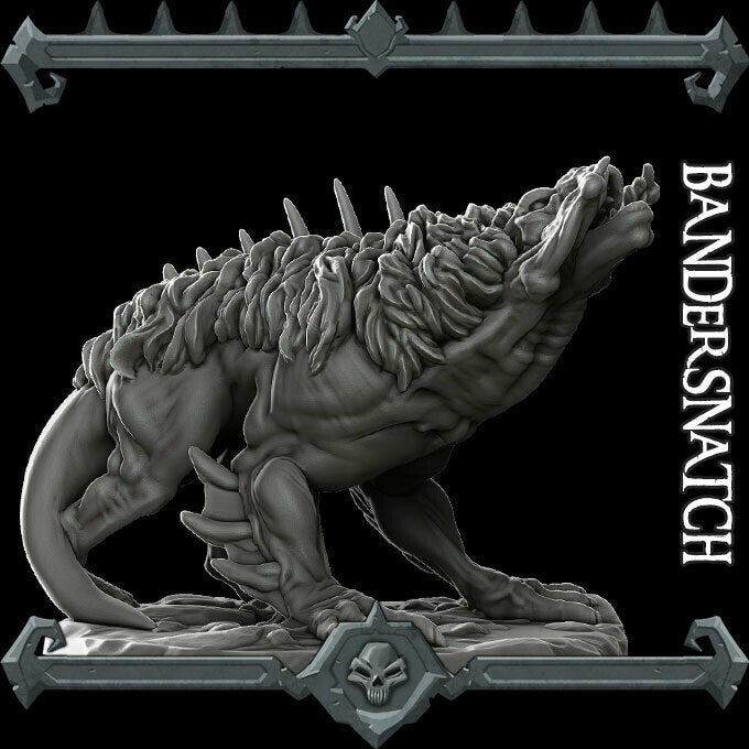 BANDERSNATCH - Miniature | All Sizes | Dungeons and Dragons | Pathfinder | War Gaming