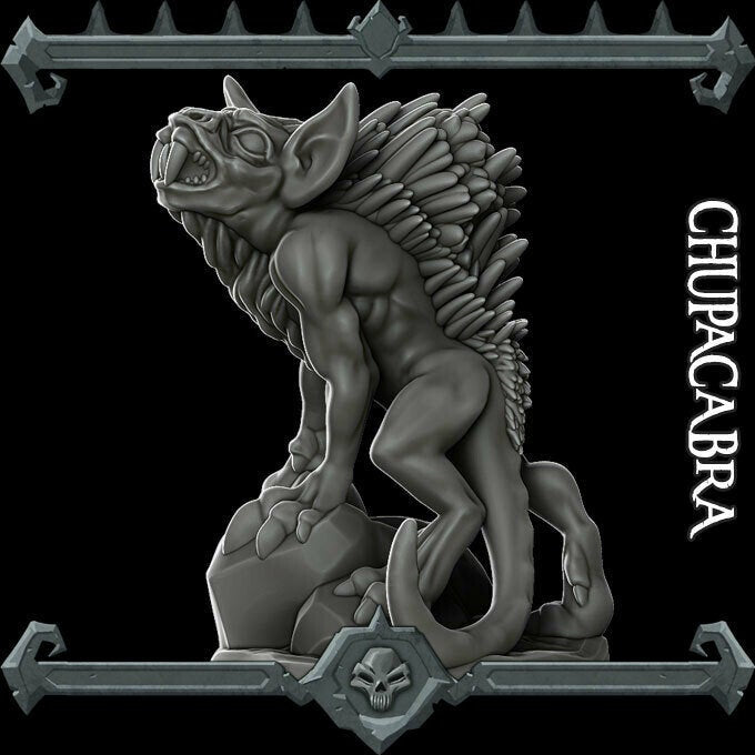 CHUPACABRA - Miniature | All Sizes | Dungeons and Dragons | Pathfinder | War Gaming