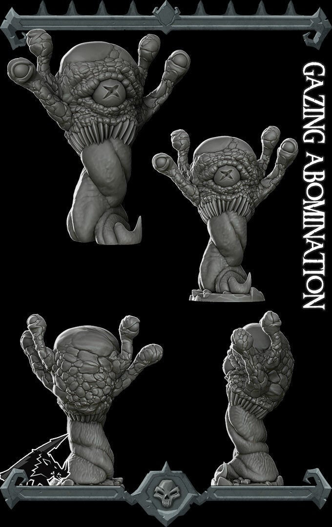 GAZING ABOMINATION - Miniature | All Sizes | Dungeons and Dragons | Pathfinder | War Gaming