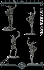 DEVOURING SLAVER - Miniature | All Sizes | Dungeons and Dragons | Pathfinder | War Gaming