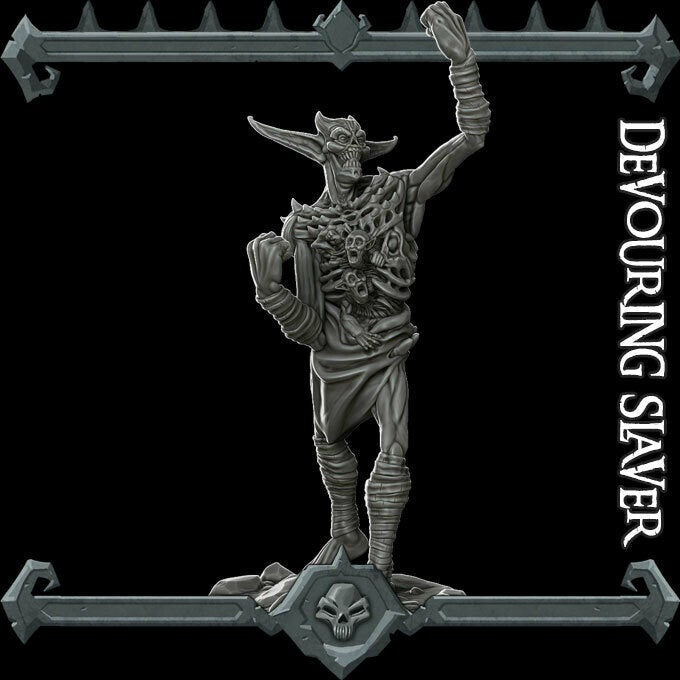 DEVOURING SLAVER - Miniature | All Sizes | Dungeons and Dragons | Pathfinder | War Gaming