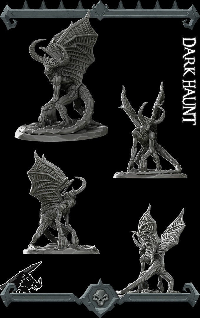 DARK HAUNT - Miniature | All Sizes | Dungeons and Dragons | Pathfinder | War Gaming
