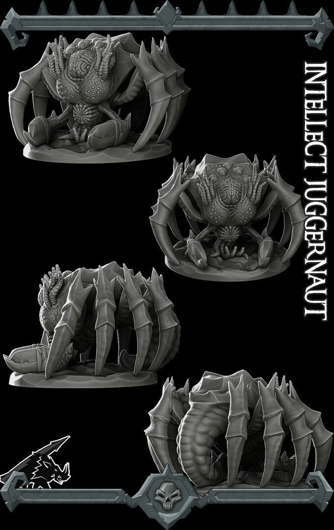 INTELLECT JUGGERNAUT - Miniature | All Sizes | Dungeons and Dragons | Pathfinder | War Gaming