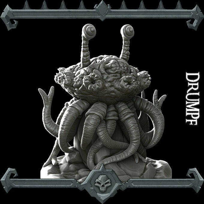 DRUMPF- Miniature | All Sizes | Dungeons and Dragons | Pathfinder | War Gaming