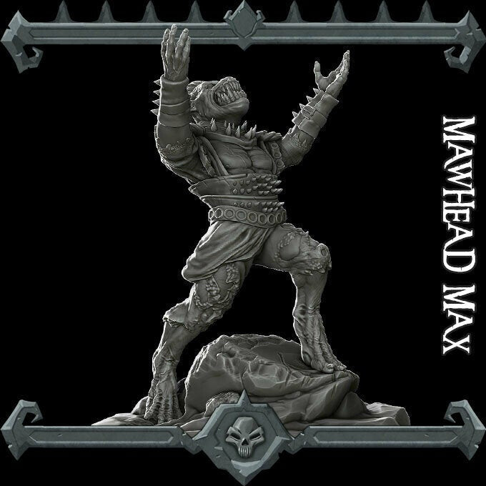 MAWHEAD MAX - Miniature | All Sizes | Dungeons and Dragons | Pathfinder | War Gaming